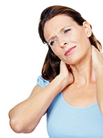 Neck and shoulder pain may be caused by vertebral subluxation